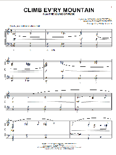 Climb Ev'ry Mountain von Rodgers & Hammerstein (Download) 