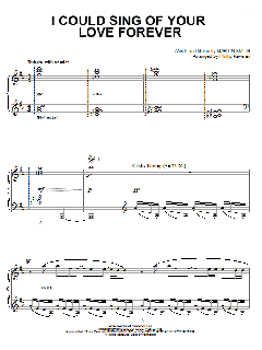 I Could Sing Of Your Love Forever von Martin Smith (Download) 