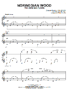 Norwegian Wood (This Bird Has Flown) von The Beatles (Download) 