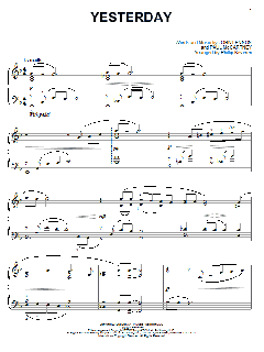 Yesterday von The Beatles (Download) 