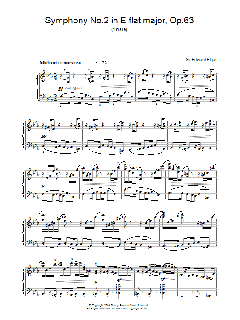 Symphony No.2 In E Flat Major, Op.63 (Download) 