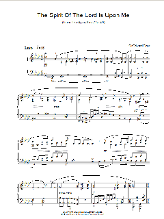 The Spirit Of The Lord Is Upon Me (Download) 