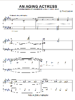 An Aging Actress von Franz Waxman (Download) 