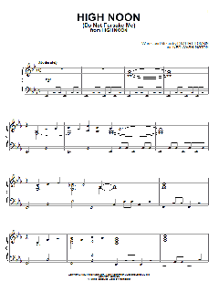 High Noon (Do Not Forsake Me) von Dimitri Tiomkin (Download) 
