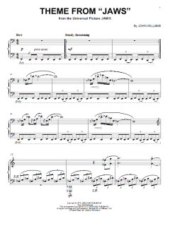 Theme from Jaws von John Williams (Download) 