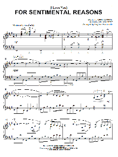 (I Love You) For Sentimental Reasons von Eugénie Rocherolle (Download) 