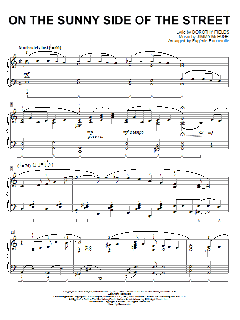On The Sunny Side Of The Street von Dorothy Fields (Download) 
