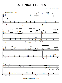 Late Night Blues von Eugénie Rocherolle (Download) 