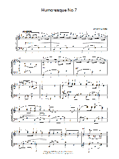 Humoresque von Antonín Dvořák (Download) 