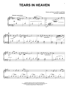 Tears In Heaven von Eric Clapton (Download) 