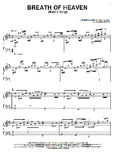 Breath Of Heaven (Mary's Song) von Amy Grant (Download) 