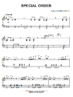 Special Order von Michael Giacchino (Download) 