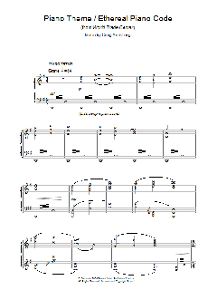 Piano Theme/Ethereal Piano Code (Download) 