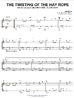 The Twisting Of The Hay Rope von George Winston (Download) 