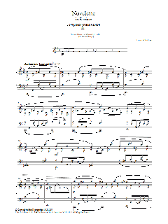 Novelette In E Minor, III (Download) 