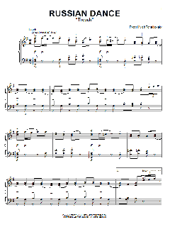 Russian Dance (Trepak) von Pyotr Il'yich Tchaikovsky (Download) 