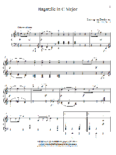 Bagatelle In C Major, Op. 33, No. 2 von Matthew Edwards (Download) 