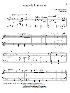 Bagatelle In D Major, Op. 33, No. 6 von Matthew Edwards (Download) 