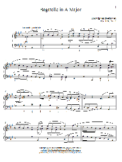 Bagatelle In A Major, Op. 119, No. 4 von Matthew Edwards (Download) 