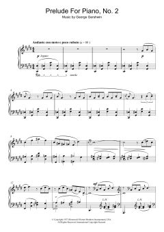 Prelude For Piano, No.2 (Download) 