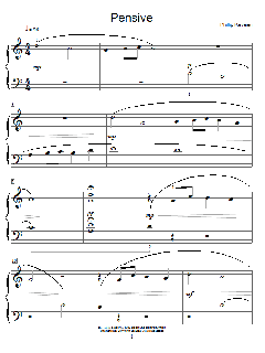 Pensive von Phillip Keveren (Download) 