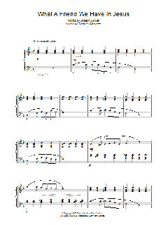 What A Friend We Have In Jesus von Joseph M. Scriven (Download) 