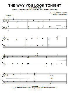 The Way You Look Tonight von Jerome Kern (Download) 