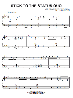 Stick To The Status Quo von Faye Greenberg (Download) 