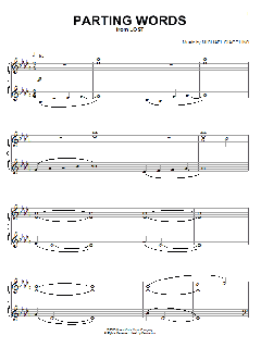 Parting Words von Michael Giacchino (Download) 