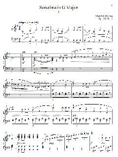 Sonatina In G Major, Op. 20, No. 2 von Jennifer Linn (Download) 