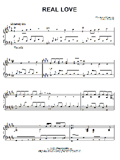 Real Love von John Lennon (Download) 