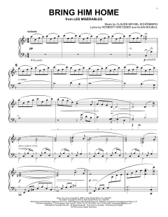 Bring Him Home von Alain Boublil (Download) 