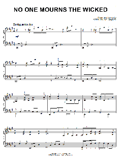 No One Mourns The Wicked von Stephen Schwartz (Download) 