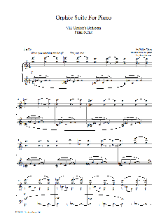 Orphee Suite For Piano, VII. Orphee's Bedroom Final Scene (Download) 
