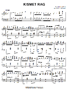 Kismet Rag von Scott Joplin (Download) 