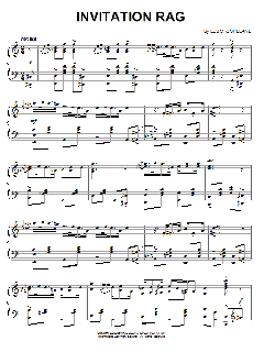 Invitation Rag von Les C. Copeland (Download) 