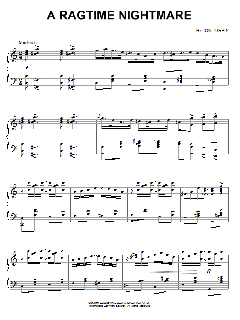 A Ragtime Nightmare von Tom Turpin (Download) 