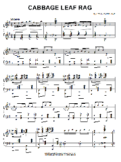 Cabbage Leaf Rag von Les C. Copeland (Download) 