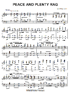Peace And Plenty Rag von James Scott (Download) 
