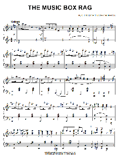 The Music Box Rag von C. Luckyth "Luckey" Roberts (Download) 