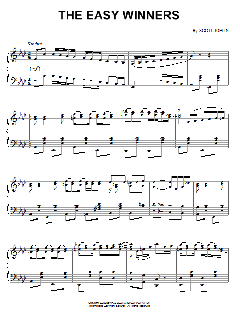 The Easy Winners von Scott Joplin (Download) 