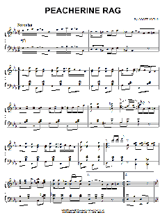 Peacherine Rag von Scott Joplin (Download) 