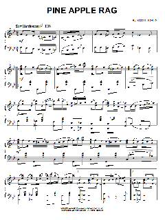 Pine Apple Rag von Scott Joplin (Download) 