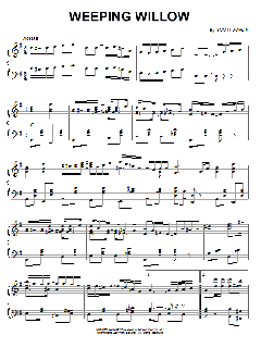 Weeping Willow von Scott Joplin (Download) 
