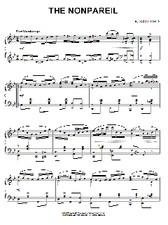 The Nonpareil von Scott Joplin (Download) 