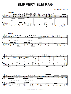 Slippery Elm Rag von Clarence Woods (Download) 