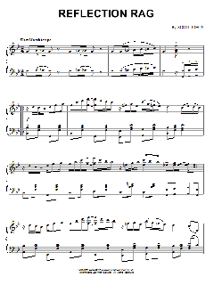 Reflection Rag von Scott Joplin (Download) 