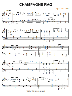 Champagne Rag von Joseph Lamb (Download) 