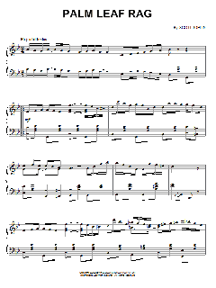 Palm Leaf Rag von Scott Joplin (Download) 