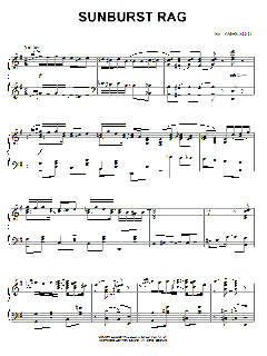 Sunburst Rag von James Scott (Download) 